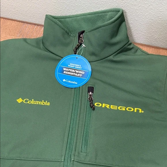 Columbia Sportswear Green Oregon Ducks Performance Jacket - Picture 7 of 14